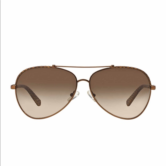 Tory Burch Accessories - Tory Burch python aviators. Never worn.